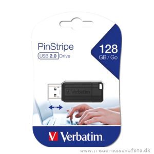 Verbatim Clé USB 2.0 PinStripe 128 GB