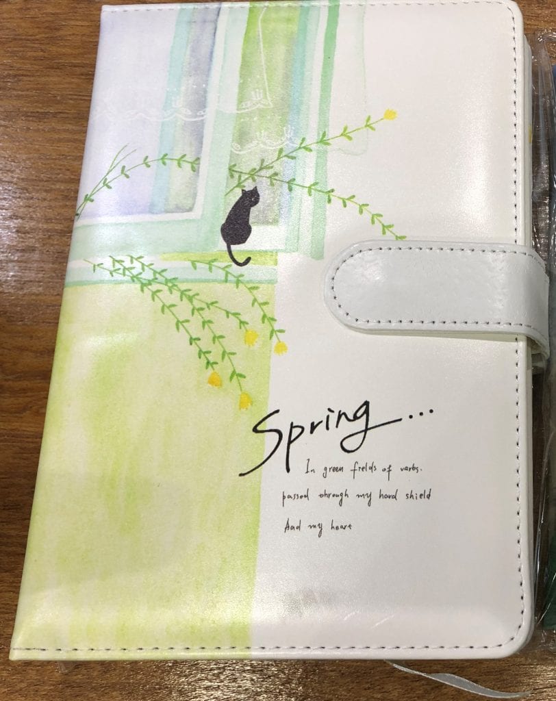 Notebook For Seminar Spring Notebook Spring Colored - LPMarocaine