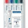 STAEDTLER Whiteboard Marker 2mm, étui de 4pcs