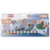 12 Tubes de Gouache en Stick - Playcolor One Textil