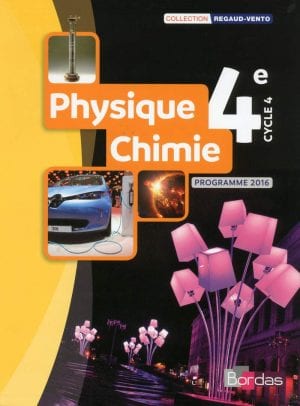 Physique Chimie 4e – Collection Regaud – Vento Manuel de l&rsquo;élève