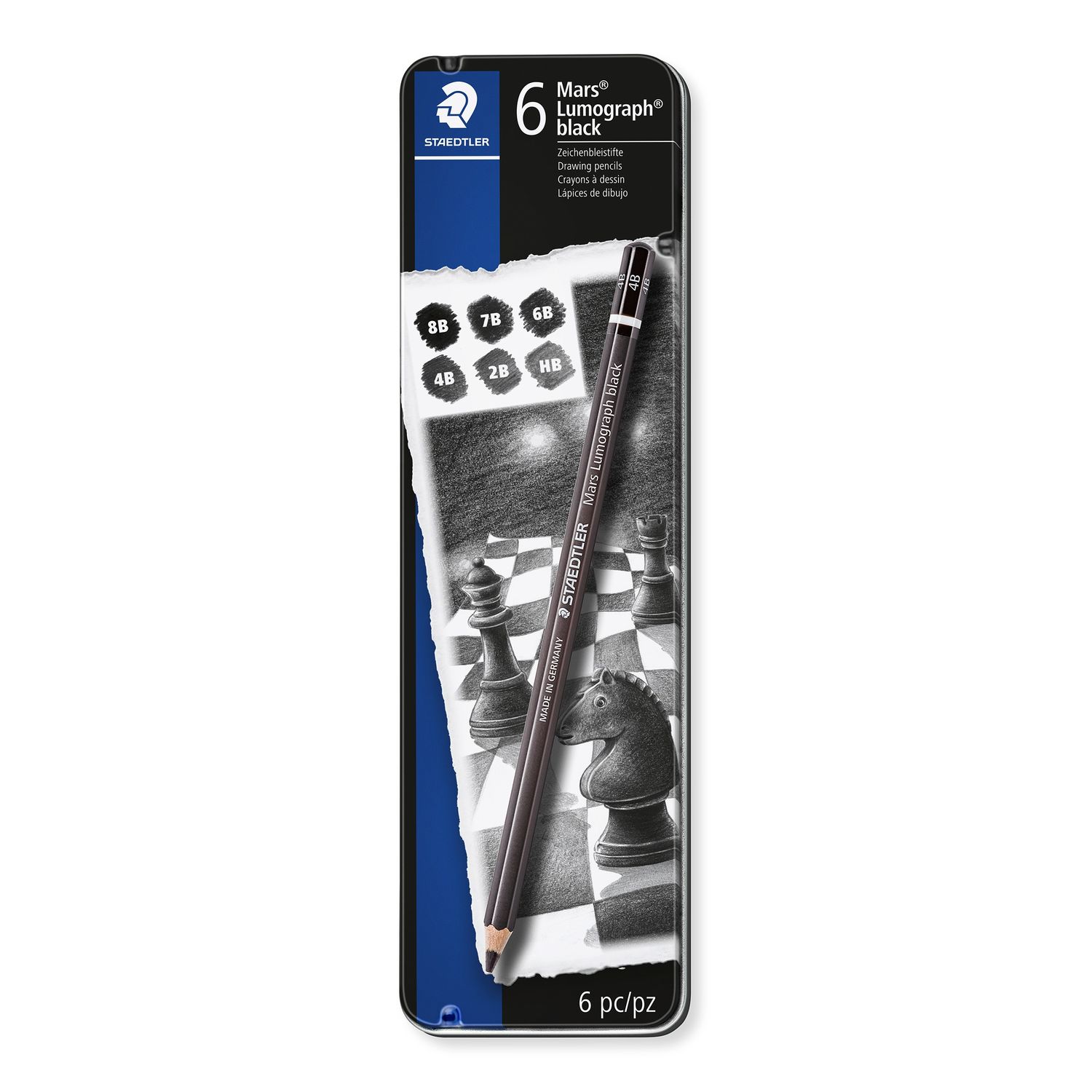 Drawing pencil Mars® Lumograph® black 100B