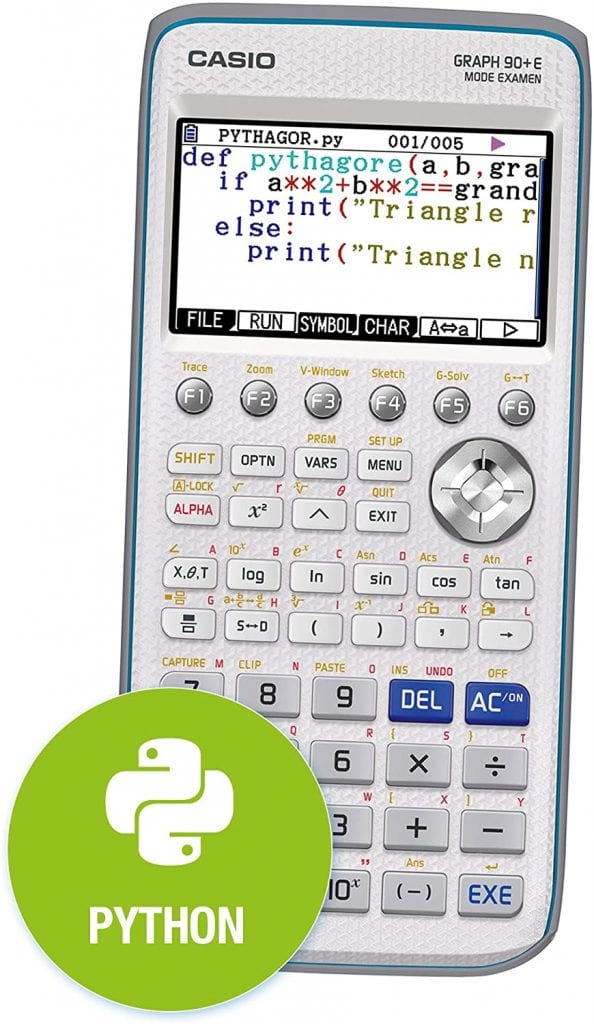 Casio Graph 90+E Calculatrice Graphique avec Python - LPMarocaine