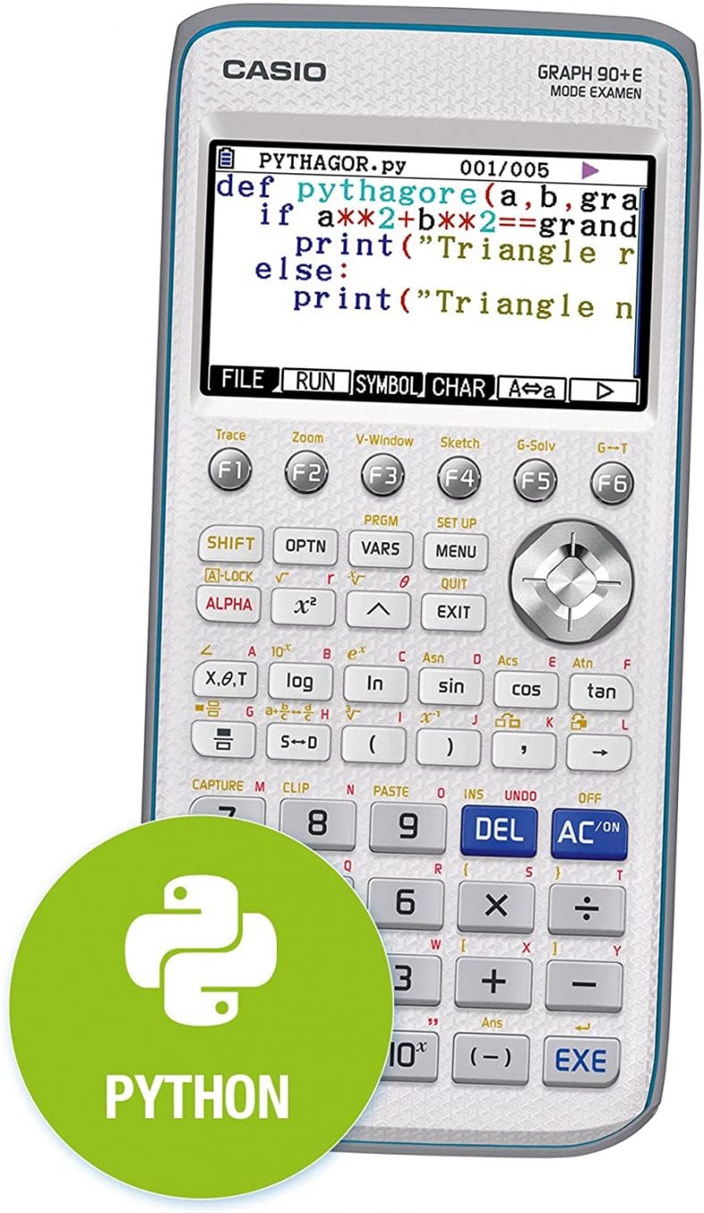 Casio Graph 90+E Calculatrice Graphique avec Python - LPMarocaine