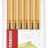 Stylo feutre pointe fine - STABILO Point 88 - Pochette de 6 stylos-feutres -