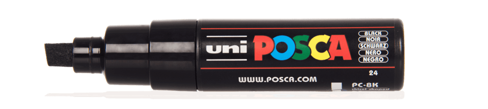 Uni POSCA PC 8K Paint Marker Black