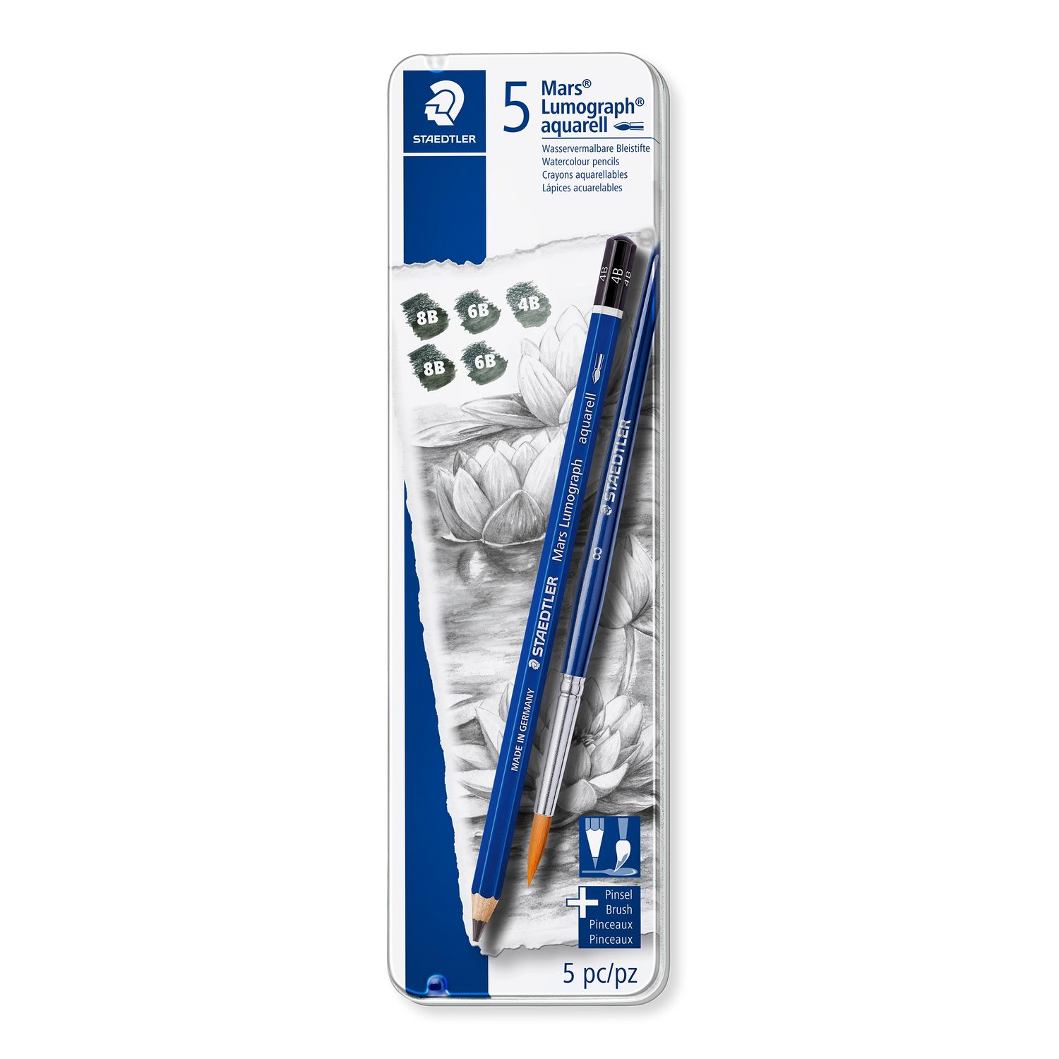 Staedtler Watercolour graphite pencil Mars® Lumograph® aquarell 100A