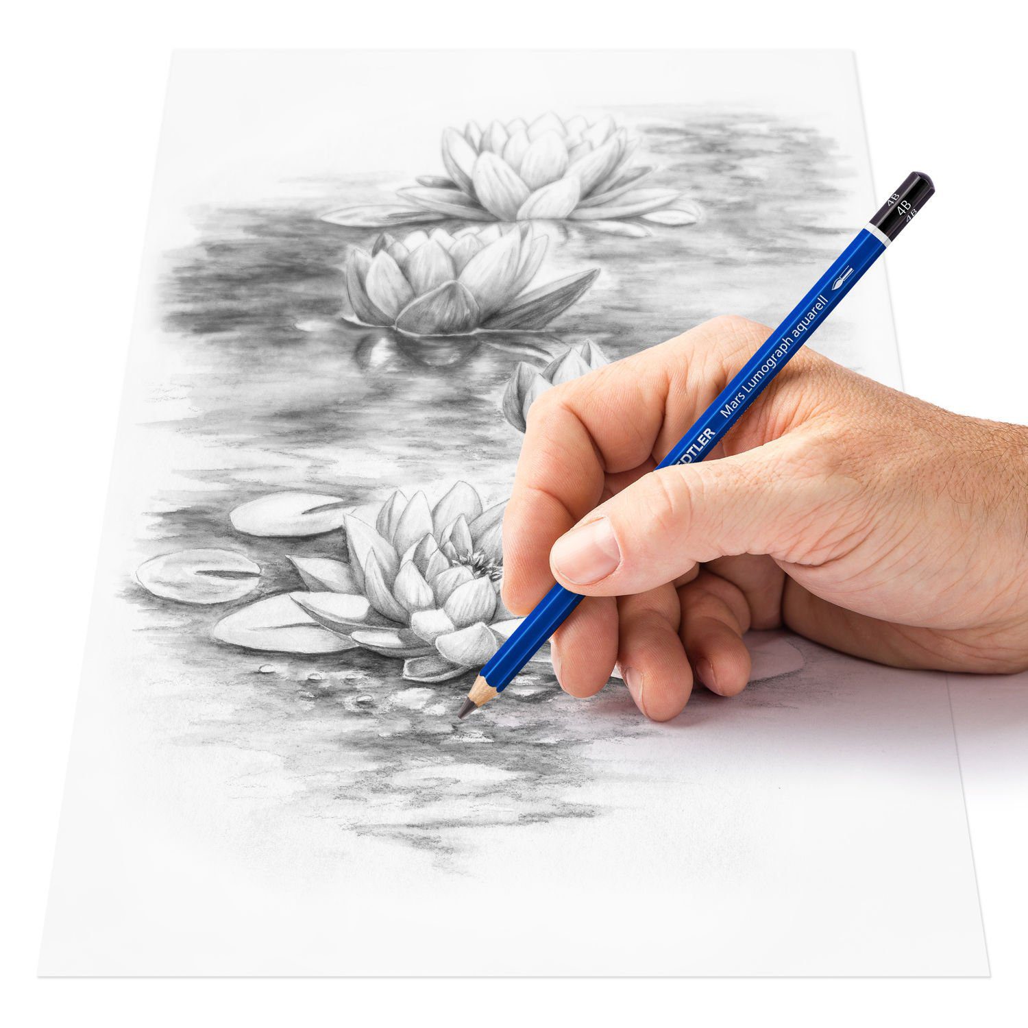 Staedtler Watercolour graphite pencil Mars® Lumograph® aquarell 100A – Image 4