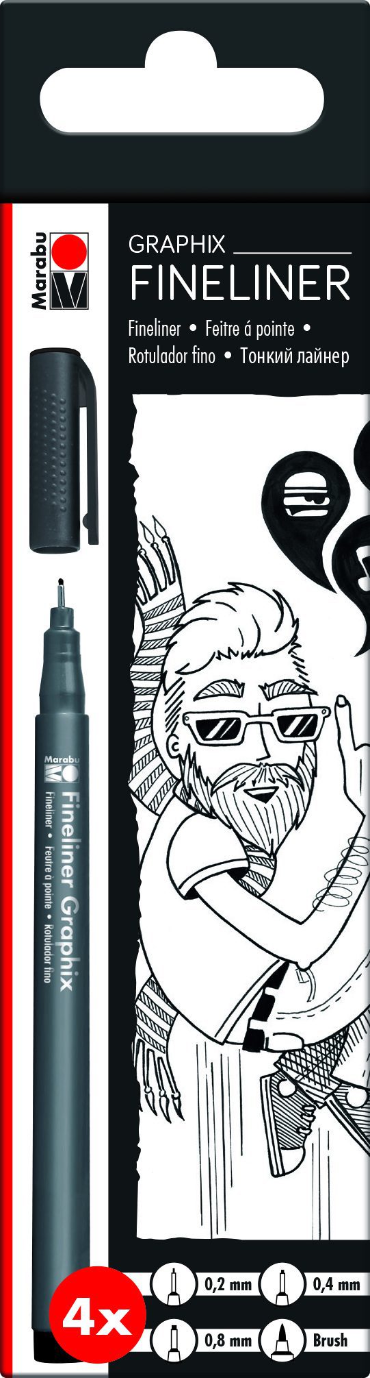 Marabu Fineliner Graphix set