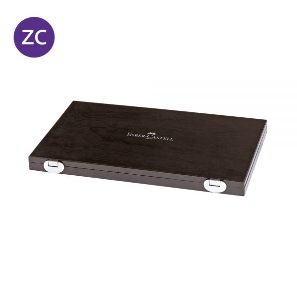 Coffret en bois de 48 crayons de couleur aquarellables Faber Castell Albrecht Dürer – Image 2