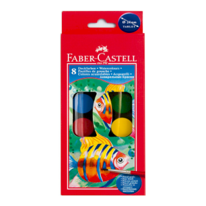 Faber Castell – Boite de 8 Aquarelles 24 mm