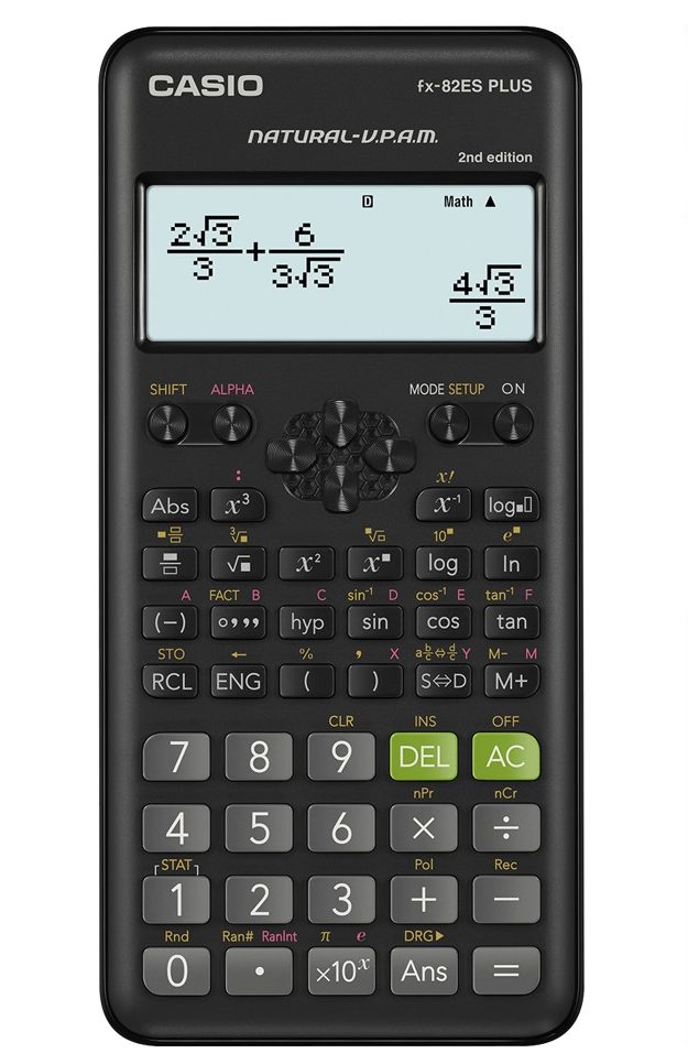 Calculatrice CASIO FX-82ES Plus 2nd Edition -