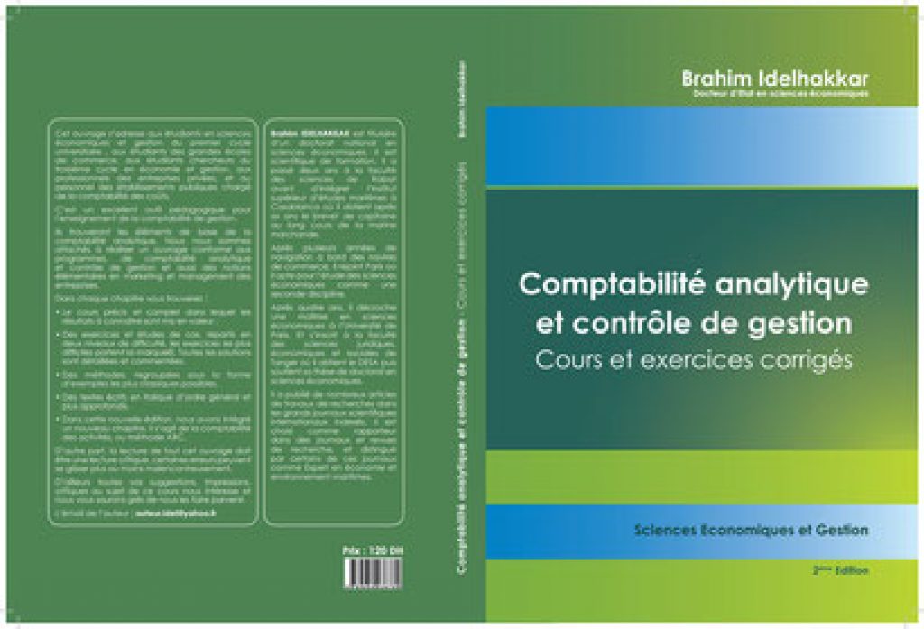 Comptabilité analytique et contrôle de gestion Cours et exercices