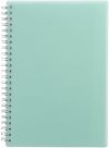 Carnet spiral c. opaque 70gr 160p Ecolo