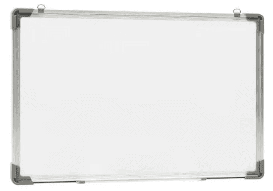 MAKELLO Tableau Blanc Magnétique Chevalet Enfant Tableau Effaçable à Sec  pour Enseignant École à Domicile avec 82 Pièces Lettres Magnétiques 