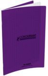 Cahier 17×22 conquerant 96p 90gr Polypro Violet