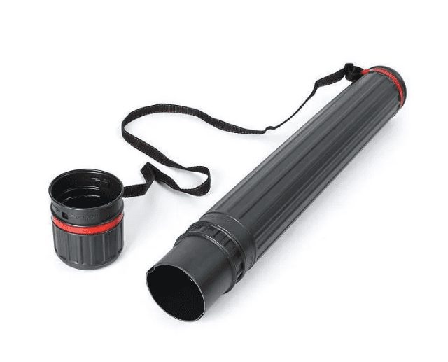 Etui tube rigide télescopique extensible 78 à 120cm porte plan, dessin, toile – Image 2