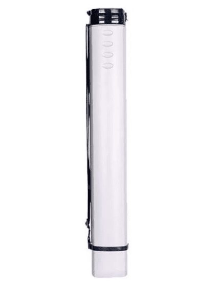 Etui tube rigide télescopique 65cm à 100cm - Dos8cm porte plan, dessin, toile