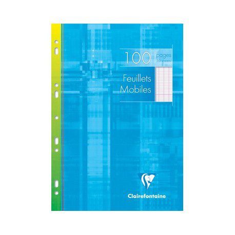 Feuilles Simples Seyes A4 Blanc 90gr 100p Clairefontaine