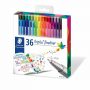 STAEDTLER Triplus Fineliner Brilliant Colours Pack 36