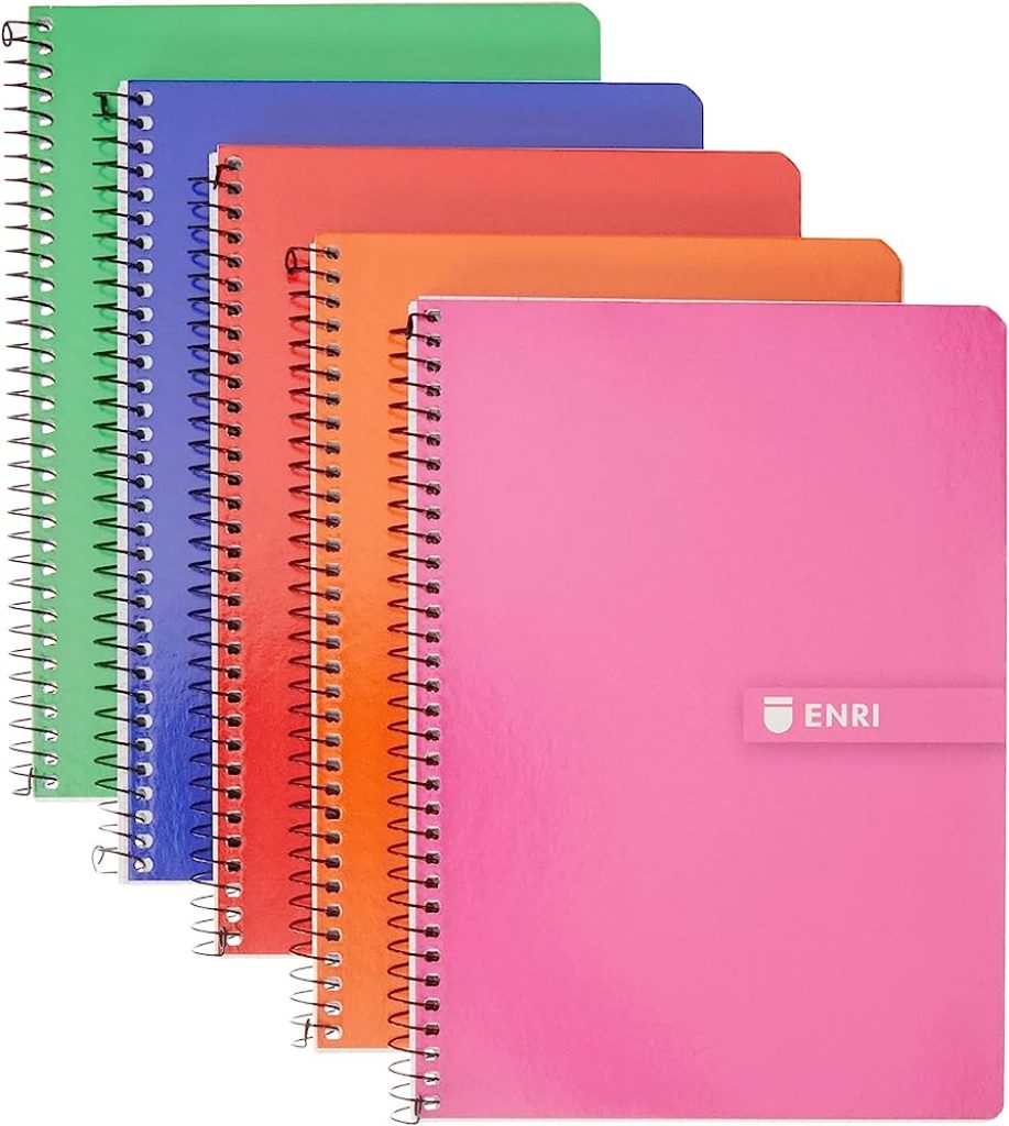 Cahier spirale A5 - Joli Cahier à Spirale original Vue sur mer