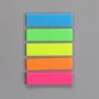 Stick Notes Index 5 Couleures Fluorescente *25 Feuilles 76*76Mm