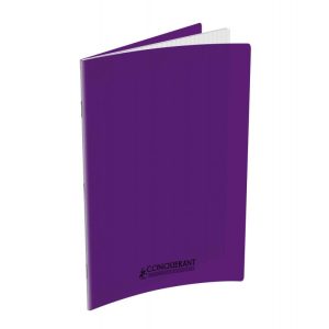 Cahier 24×32 Seyes 96p 90g Polypro VIOLET – Conquerant