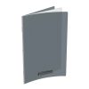 Cahier 24×32 96p 90g Polypro GRIS – Conquerant