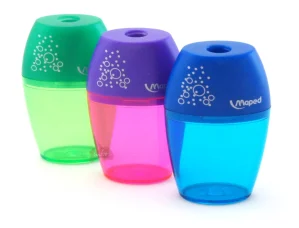 Taille-Crayon Unique Shaker – 3 Couleurs MAPED