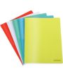 Cahier 24x32 96p 5x5 petits carreaux, 90gr polypro MAJUSCULE