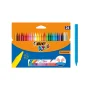 Bic Kids Plastidecor Crayons de cire set of 24 colors