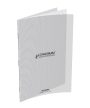 Cahier Piqure 24x32 Conquerant 96p 5x5 90G Polypro Incolore