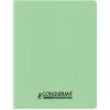 Cahier 17*22 Conquerant 96 p 90g PP VERT CLAIR