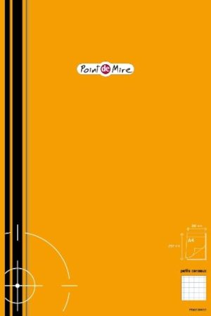 Bloc note A5 Spirale 5×5 160p – Point de mire