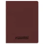 Cahier 17x22 conquerant 96p 90gr Polypro MARRON