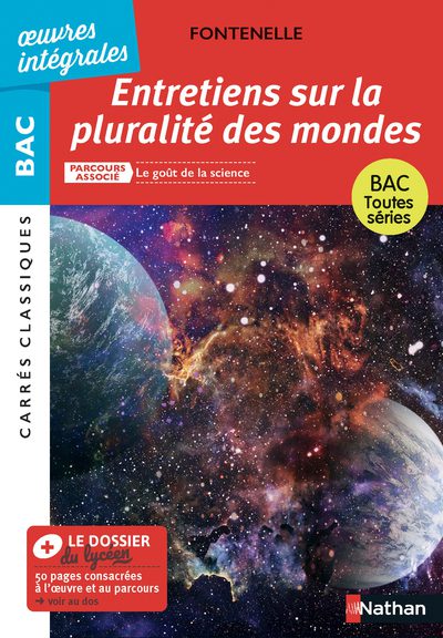 Entretiens sur la Pluralité des mondes - Nathan, carrés classiques