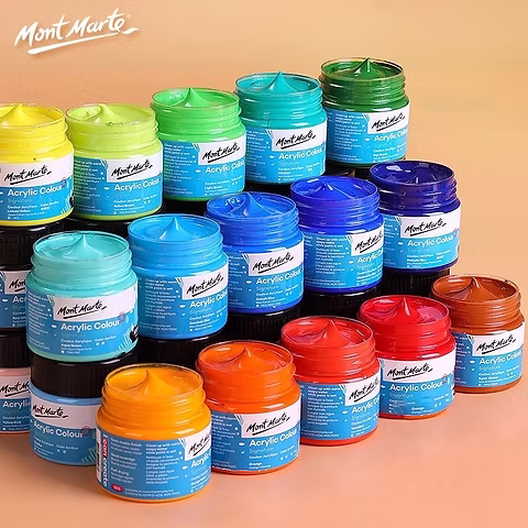 Mont Marte Acrylic Colour Paint 100ml - Peinture Acrylique – Image 2