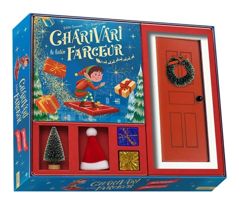 Charivari le lutin farceur. Coffret avec décor à monter