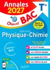 Spécialité Physique-Chimie Tle. Sujets & corrigés Edition 2027