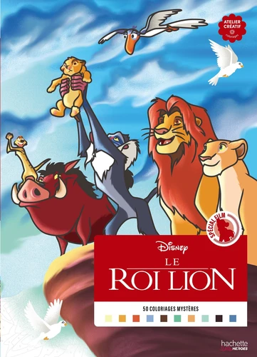 Le Roi Lion. 50 coloriages mystères