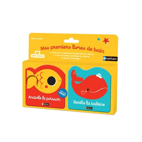 Berthe la baleine ; Anatole le poisson. Pack en 2 volumes