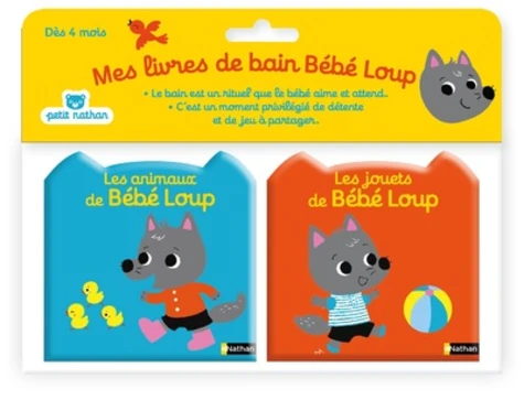 Bébé Loup Mes livres de bain Bébé-Loup. Les animaux de bébé Loup ; Les jouets de bébé Loup