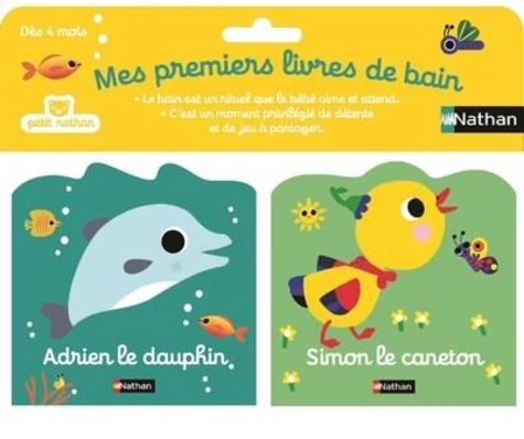 Simon le caneton et Adrien le dauphin. Pack en 2 volumes