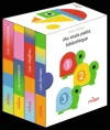 Ma toute petite bibliothèque. Coffret en 4 volumes : Les contraires ; Les couleurs ; Les chiffres ; Les formes