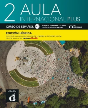 Aula international plus 2 A2. Curso des español – Edición híbrida