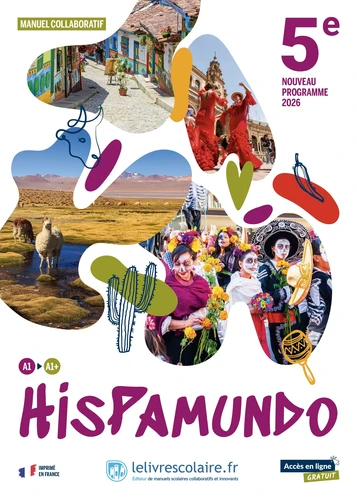 Hispamundo 5ème - Manuel
Edition 2026