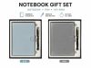 Coffret Notebook avec stylo – Turquoise avec serrure magnetique
