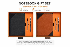 Coffret Notebook avec stylo – 2 couleurs Gift set
