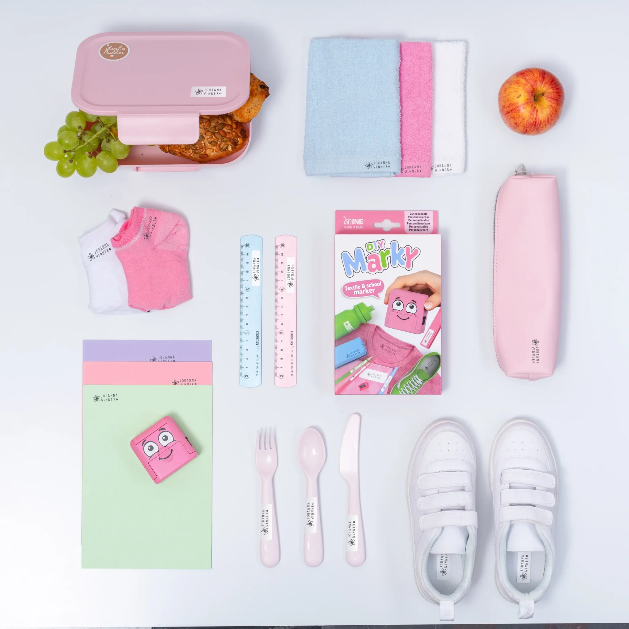 Set soit meme textil-school MARKY COLOP ROSE – Image 2