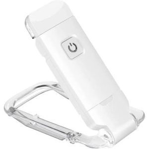 Lampe LED rechargeable pour lecture avec pince – مصباح قراءة قابل للشحن